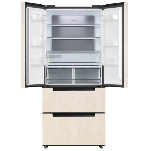 Холодильник Side by Side Midea MDRF631FGF34B Бежевый 2023 468л Total NoFrost Invertor