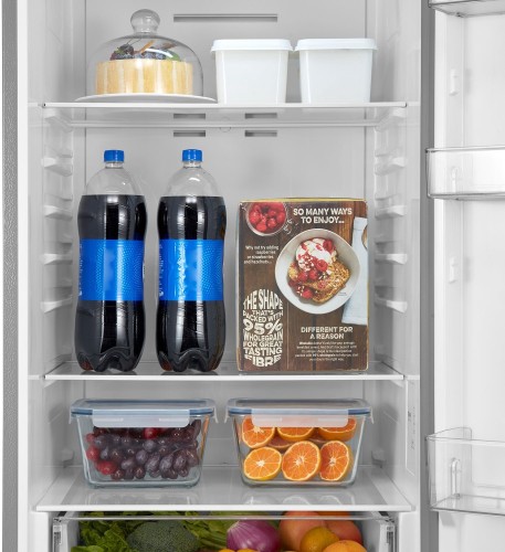 Холодильник Midea MDRB457FGF46ID Нерж 338 л Тихий Nо Frost Frost Free