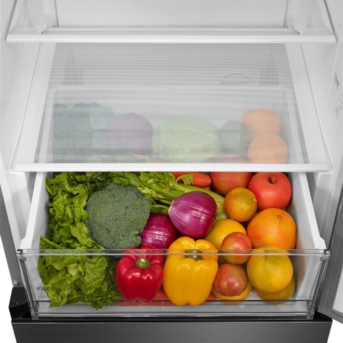 Холодильник Midea MDRB457FGF46ID Нерж 338 л Тихий Nо Frost Frost Free