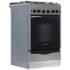 Плита для кухни GEFEST ПГ 5100-02 0004 Нерж 50см 4 Конфорки Духовка Газовая 52л ГК