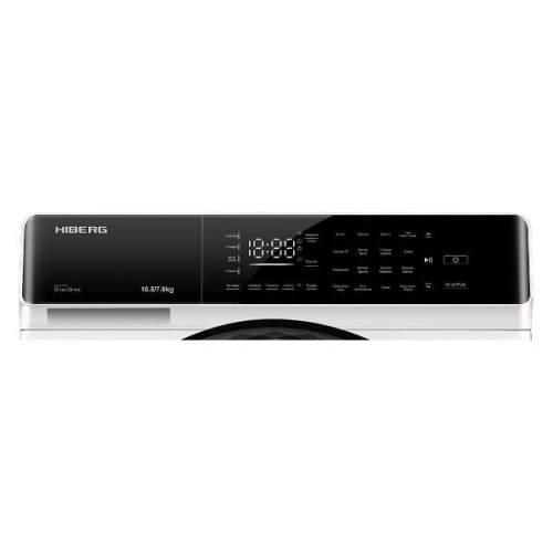 Стиральная машина с сушкой Hiberg i-DDQ9 - 10714 W Белая 10,5 кг 1400об/мин