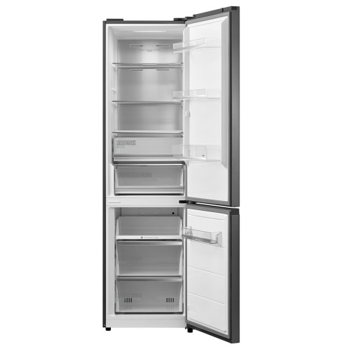 Холодильник Midea MDRB521MIE46ODM Серебристый 360 л Металлическая задняя стенка