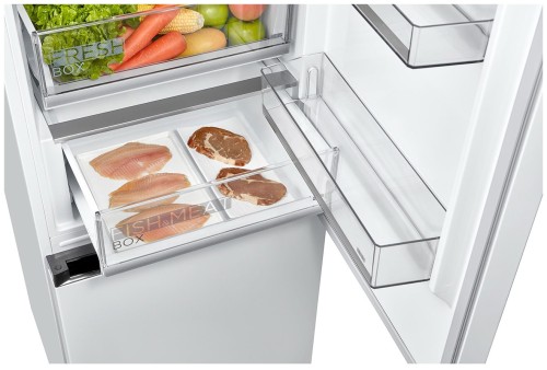 Двухкамерный холодильник Midea MDRB470MGF01O Белый 350л