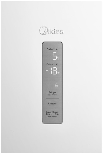 Двухкамерный холодильник Midea MDRB470MGF01O Белый 350л