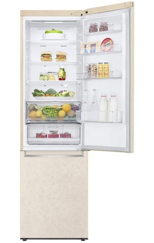 Холодильник LG GC-B509MEWM Дисплей 384 л No Frost Бежевый