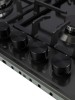 Варочная поверхность Macbi MBH64WFXBI.G2-BL-SS Черный inox 4 Газ-конфорки WOK конфорка