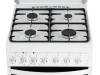 Плита для кухни 50см GEFEST 5102-03 0023 Белая 4 конфорки Духовка 55 л Гриль