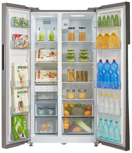 Холодильник Side-by-Side Midea MRS518WFNX Нержавейка