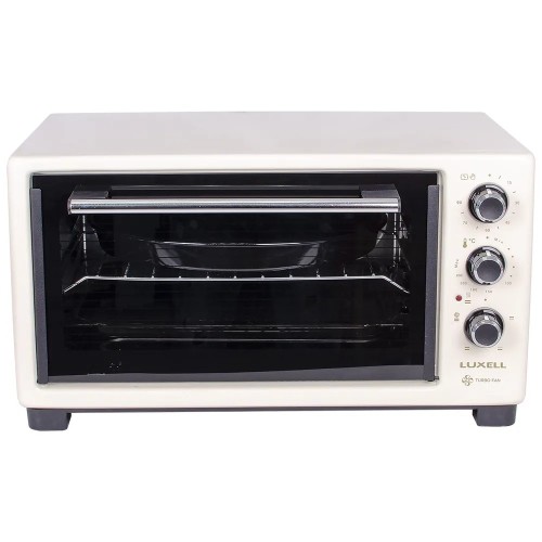 Мини-печь настольная LUXELL MO-46CB Бежевая 46л 1,8 кВт