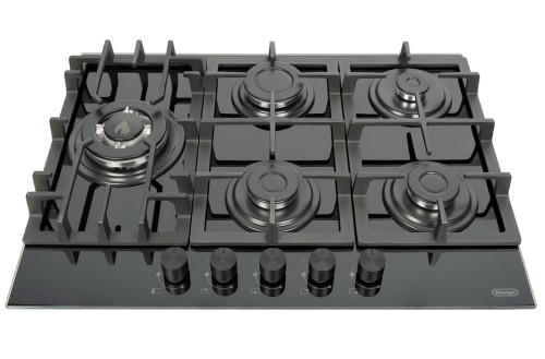 Газовая варочная панель De’Longhi GERMANA 7GW NB Черное Стекло