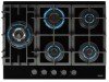 Газовая варочная панель De’Longhi GERMANA 7GW NB Черное Стекло