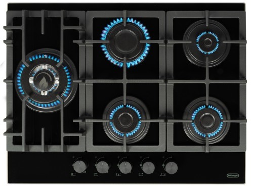 Газовая варочная панель De’Longhi GERMANA 7GW NB Черное Стекло