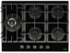 Газовая варочная панель De’Longhi GERMANA 7GW NB Черное Стекло