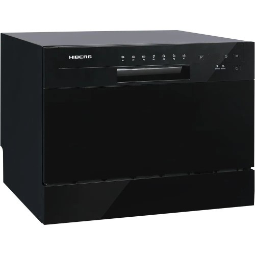 Посудомоечная машина HIBERG T56 615 B настольная с возможностью встраивания