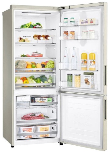 Холодильник LG GC-B569PECM Бежевый 451л 70см