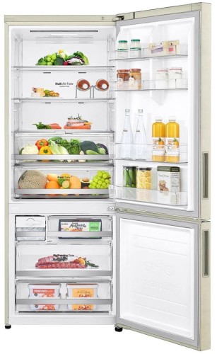 Холодильник LG GC-B569PECM Бежевый 451л 70см