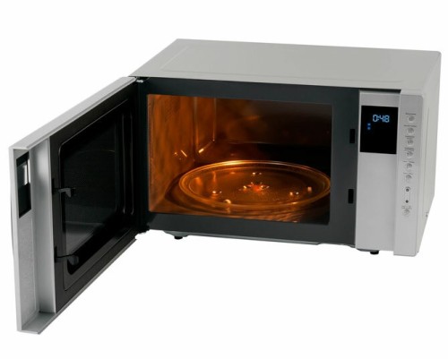 Микроволновая печь СВЧ Hyundai HYM-M2066 Серебристая 800Вт 23л