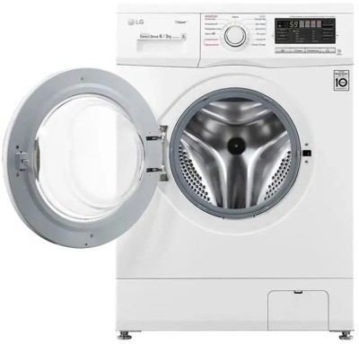 Стиральная машина с сушкой LG F1296CDS0 Стирка 6 кг 1200 об/мин ПАР Сушка 3кг Инвертор