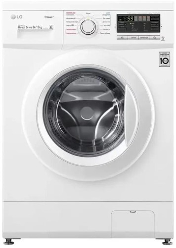 Стиральная машина с сушкой LG F1296CDS0 Стирка 6 кг 1200 об/мин ПАР Сушка 3кг Инвертор
