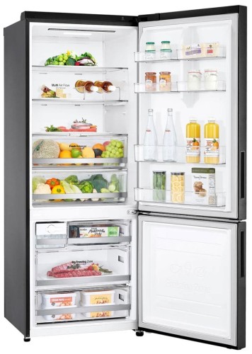 Холодильник двухкамерный черный LG GC-B569PBCM 500 л