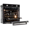 Духовой шкаф ATL 4 FD 965 GSA BK Черное Стекло 70 л
