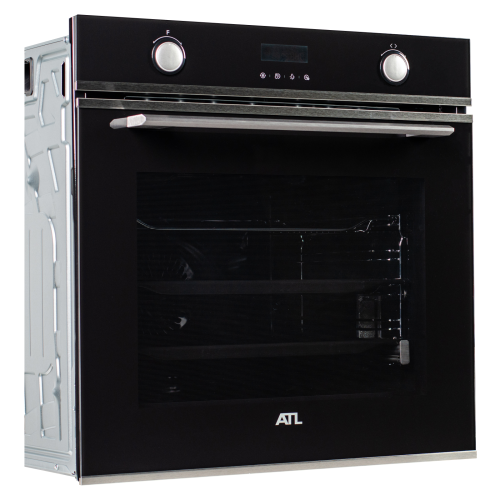 Духовой шкаф ATL 4 FD 965 GSA BK Черное Стекло 70 л