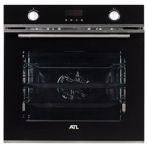 Духовой шкаф ATL 4 FD 965 GSA BK Черное Стекло 70 л