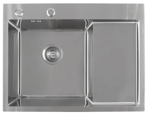 Мойка для кухни KANZLER KAS 650*500 L SATIN Нерж Прямоугольная 