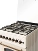 Плита для кухни 60см Smile SM6GER200 Бежевая Ретро 4 конфорки духовка 64 л Электро ГК