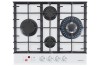 Встраиваемая газовая варочная панель Hiberg VM 6045 W Белое стекло