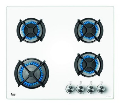 Тека вар.газ. панель HF LUX 60 4G AI AL CI WHITE 40229068