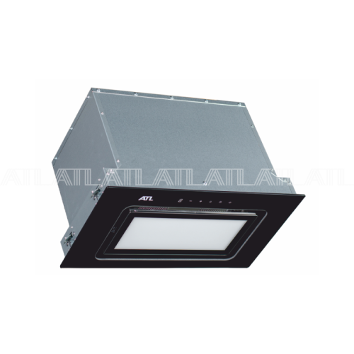 Вытяжка встраиваемая ATL 3003 ТСL 52 см Black (Glass) Черное Стекло Управление Жестами