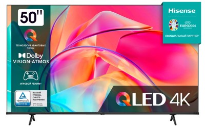 Телевизор Hisense 50E7KQ Q-LED 4K Smart Vidaa OS 60 Hrz HDMIx3 USBx2