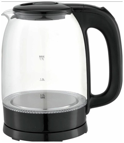 Чайник RENOVA KT17G-03B 2,2 кВт Чаша Стекло 1,7л Подсветка 