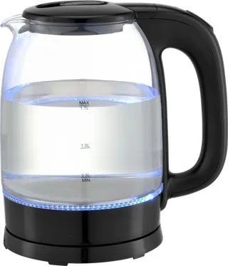 Чайник RENOVA KT17G-03B 2,2 кВт Чаша Стекло 1,7л Подсветка 