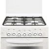Плита для кухни газоэлектрическая GEFEST 5302-03 0052 Белая 60см