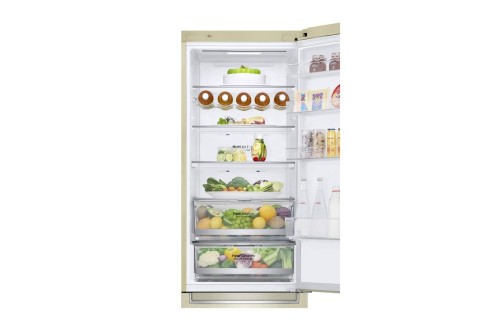 Холодильник LG GA-B509CEDZ бежевый