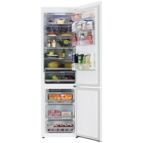 Холодильник с морозильником LG GA-B509SVUM No Frost Белый 384 л Тихий 36дБ 