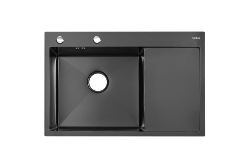Мойка для кухни ARONA ARS 780*505 L BLACK PVD Нержавейка