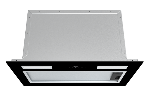 Вытяжка встраиваемая Midea MH60I550GB Черное Стекло 60 см Управление Жестами