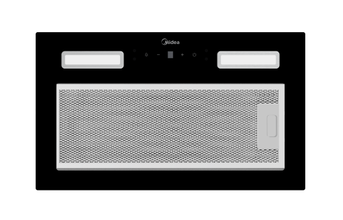 Вытяжка встраиваемая Midea MH60I550GB Черное Стекло 60 см Управление Жестами