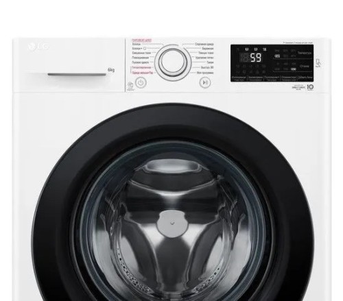 Стиральная машина LG F2M5NS6W Белая 1200об/мин 6кг