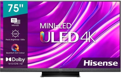 Телевизор HISENSE 75U8HQ QLED 4K UHD 120 Hz SmartTv HDMIx4 USBx2 RJ-45 