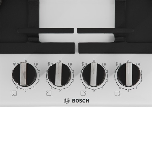 Варочная поверхность газовая Bosch PPP6A2B90R Черный | Белый Стекло