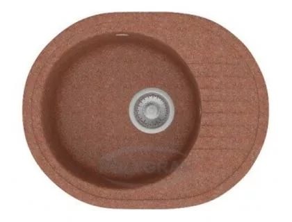 Кухонная мойка POLYGRAN F-22 Терракот 307
