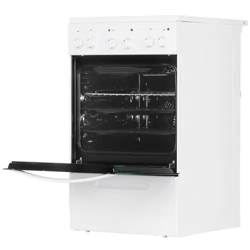 Плита для кухни 50см электрическая Gefest 5160-02 0095 Стеклокерамика 4 Электро Конфорки Духовка 55л