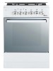Плита для кухни IDEAL L 155 ГК Белая 60 см 4 Конфорки Духовка 65 л