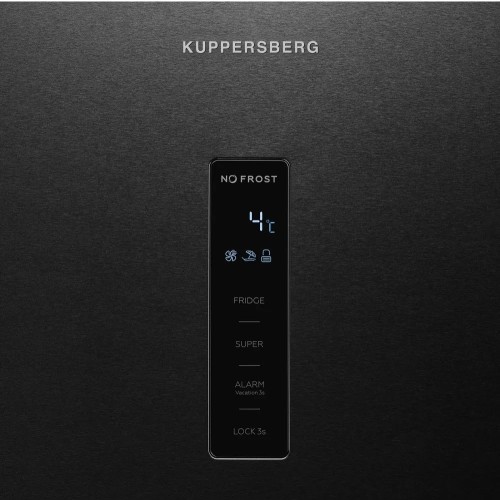 Холодильник Kuppersberg NRS 189 DX Черный 387 л Total No Frost
