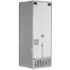 Двухкамерный холодильник Vestfrost VF 492 GLBL Черное Стекло 70см 461л