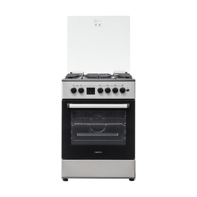 Плита для кухни 60 см MANYA MC6032S Серебристая Духовка 70см